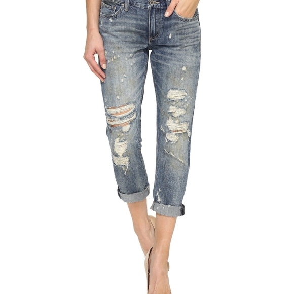 Lucky Brand Sienna Slim Boyfriend Jeans - Picture 1 of 10